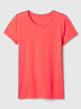 GAP | Ribbed T Shirt Coral | L